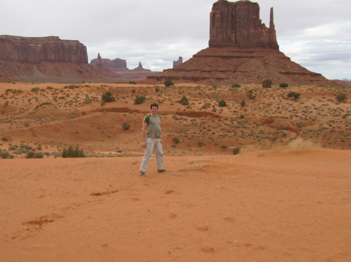  Marcel at the Monument Valley 